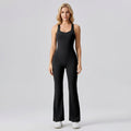 HCRVI | Women’s Elegant Brown Jumpsuit Slim Fit One Piece Outfit