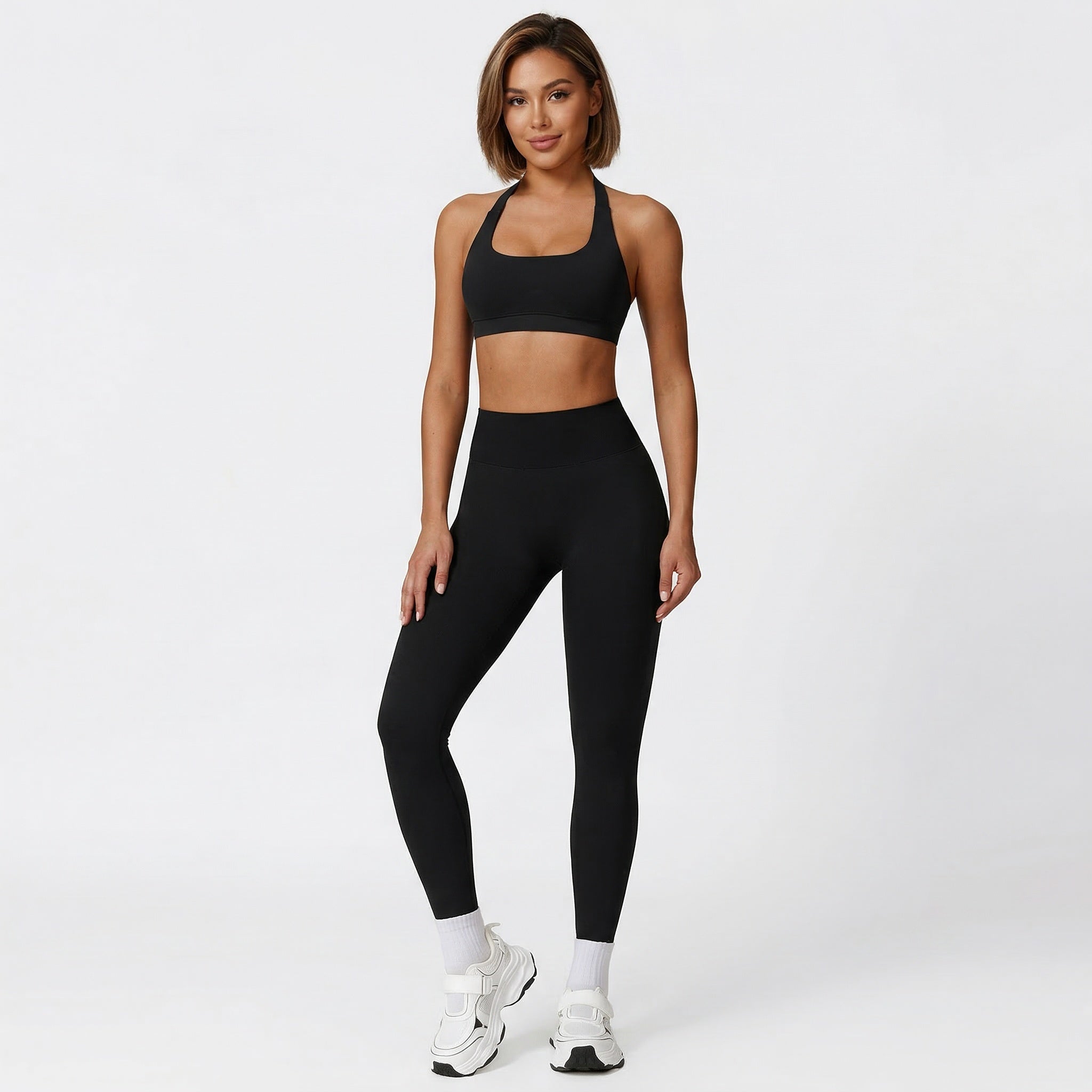HCRVI | Women’s Slim Fit Athletic Jumpsuit Stretch Comfort Running Suit