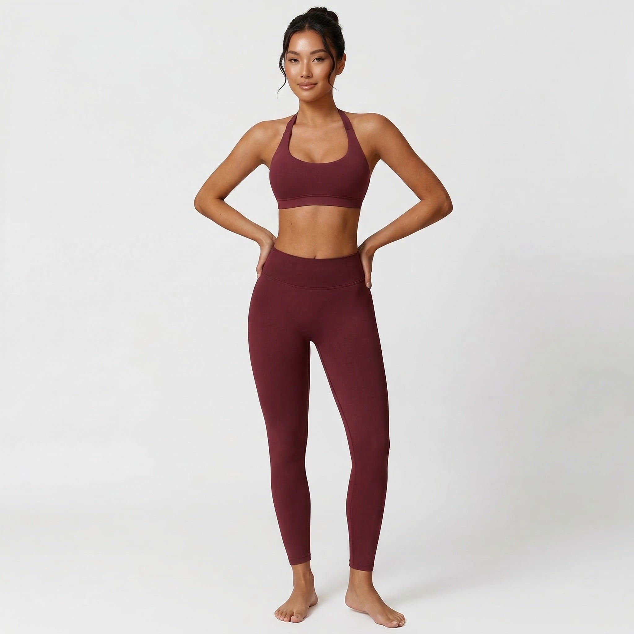 HCRVI | Women’s Slim Fit Athletic Jumpsuit Stretch Comfort Running Suit