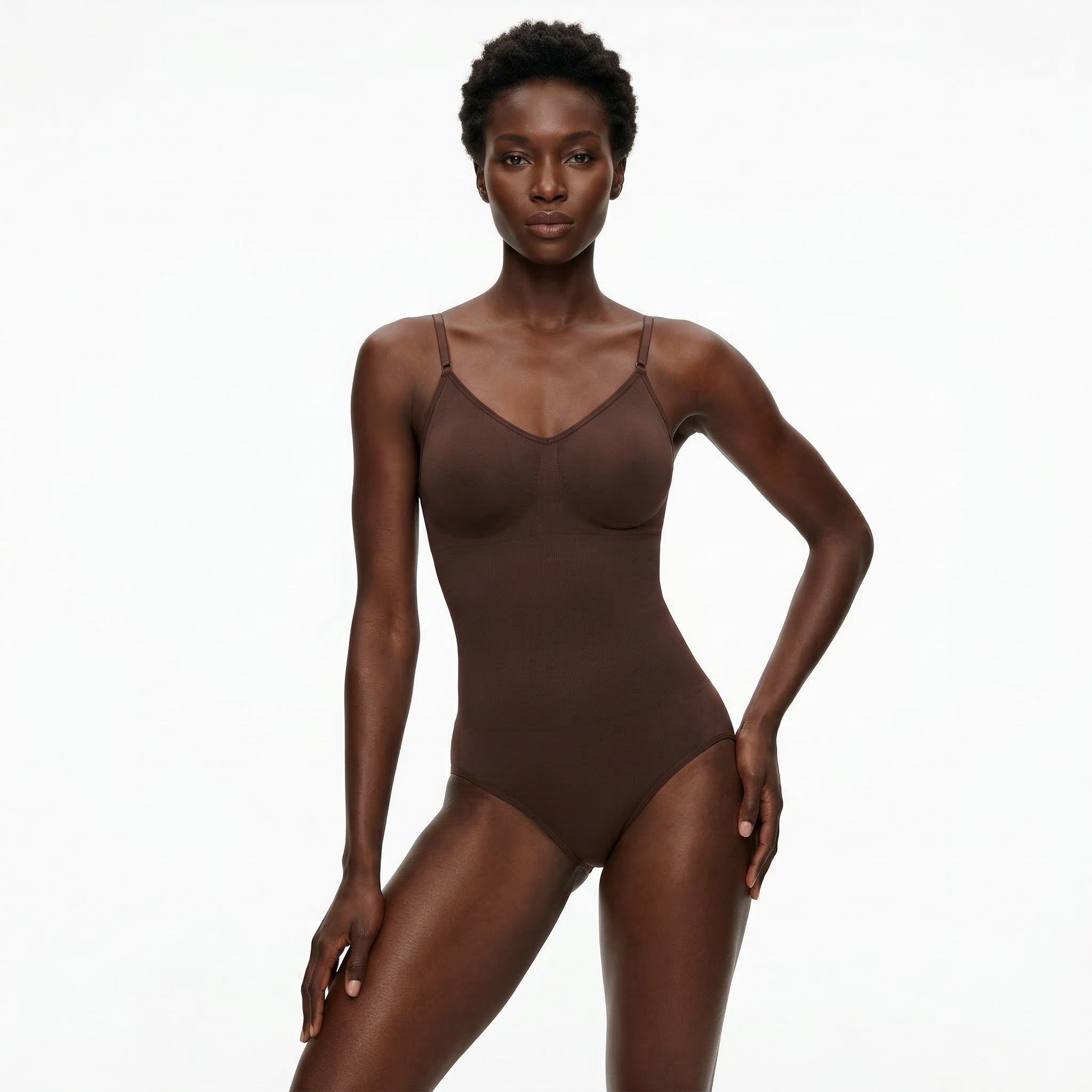 HCRVI | Women's Tummy Control Shapewear Bodysuit Seamless Under Dress